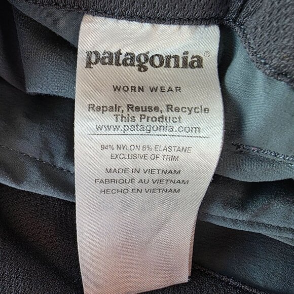 Patagonia Mens 30 Shorts Quandary 12 in Gray Nylon Pockets Outdoor Hiking - Picture 10 of 12